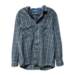 Outdoor Life Plaid Long Sleeve Button Down Shirt